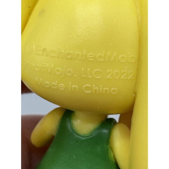 Poppy Playtime BUNZO BUNNY Loose PVC 3” Yellow Figure - Picture 3 of 4